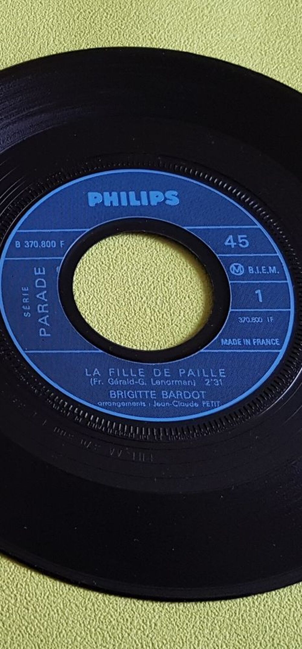 BRIGITTE BARDOT 45T CD et vinyles