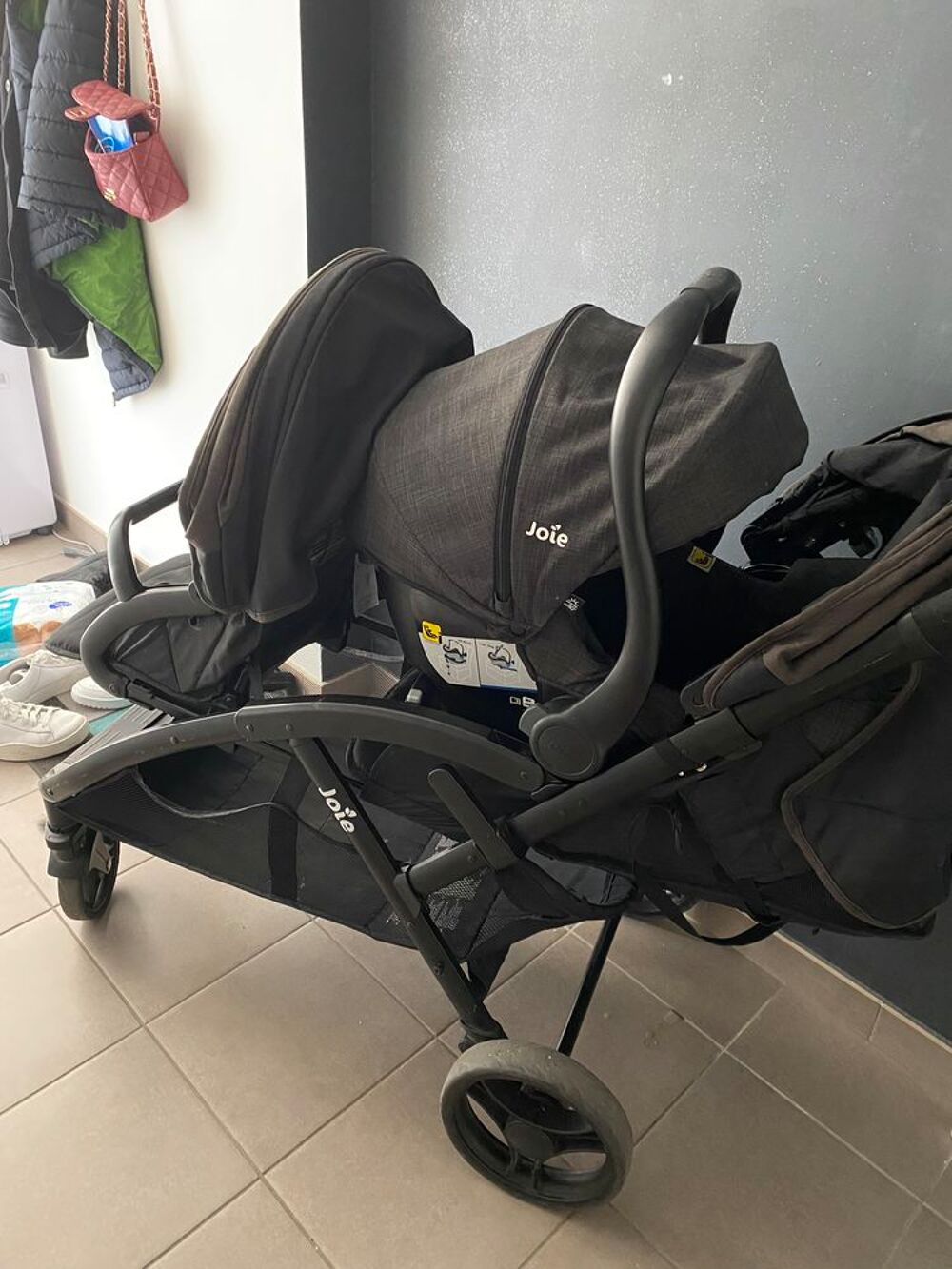 Poussette double joie occasion hotsell