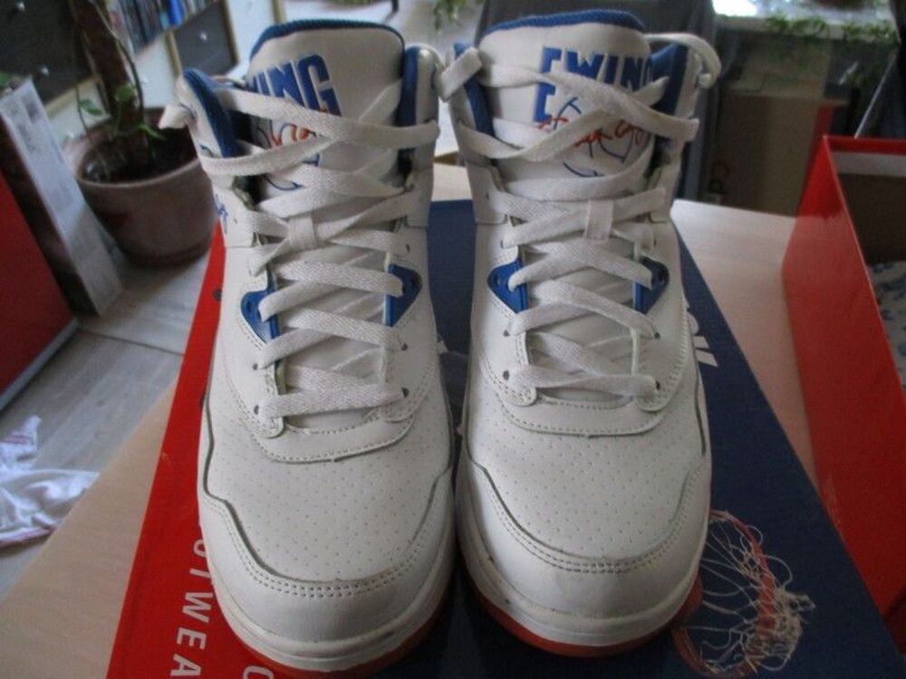 pat ewing basket 44 mi montante cuir nba new york knicks Chaussures