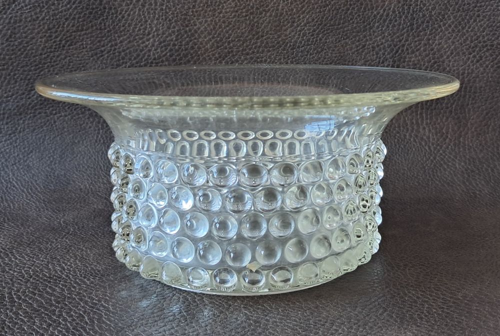 bol vide poche pot-pourri en verre transparent avec reflets Décoration