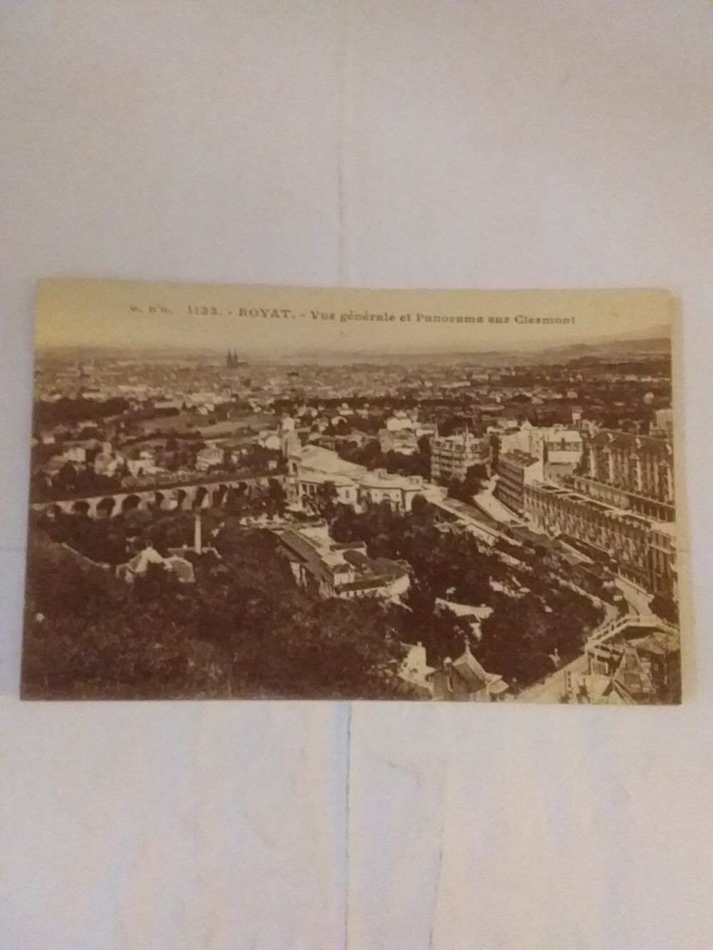 Carte postale ancienne D&eacute;partement 63 