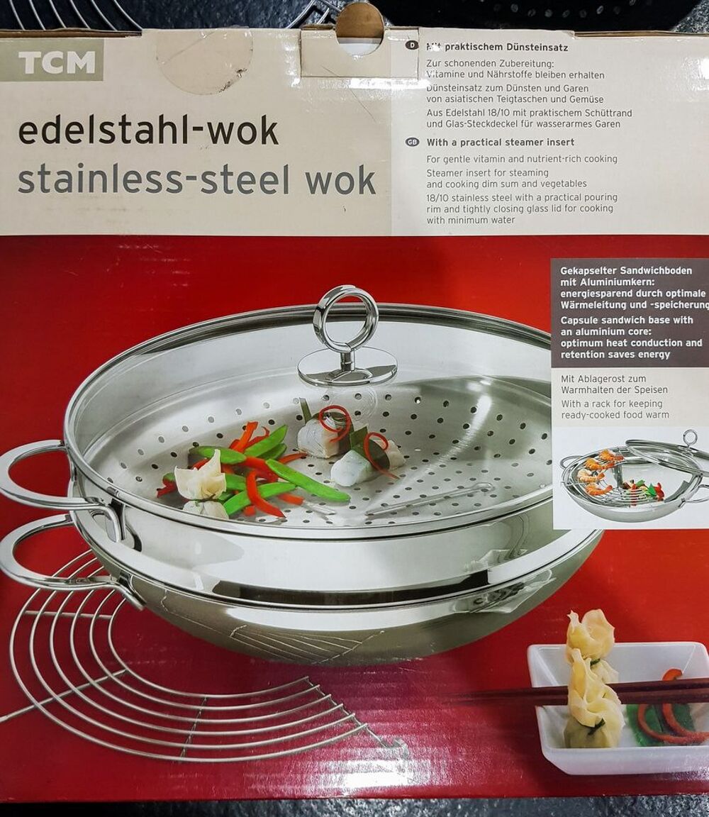 Wok Stainless Décoration