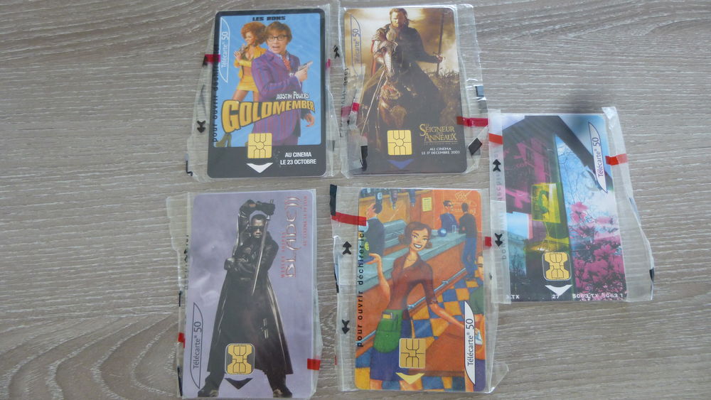 CARTES TELEPHONIQUES SOUS BLISTER 