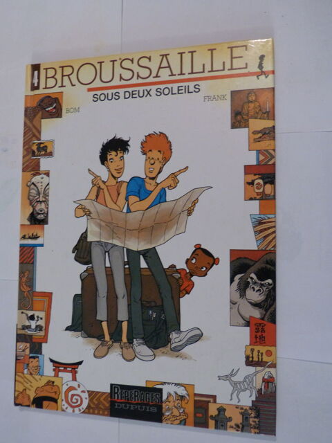 BD  -  BROUSSAILLE N° 4 SOUS DEUX SOLEILS édition originale 8 Brest (29)