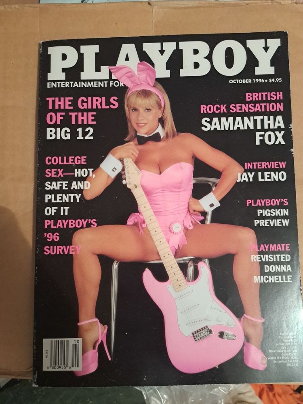 Playboy samantha fox Livres et BD