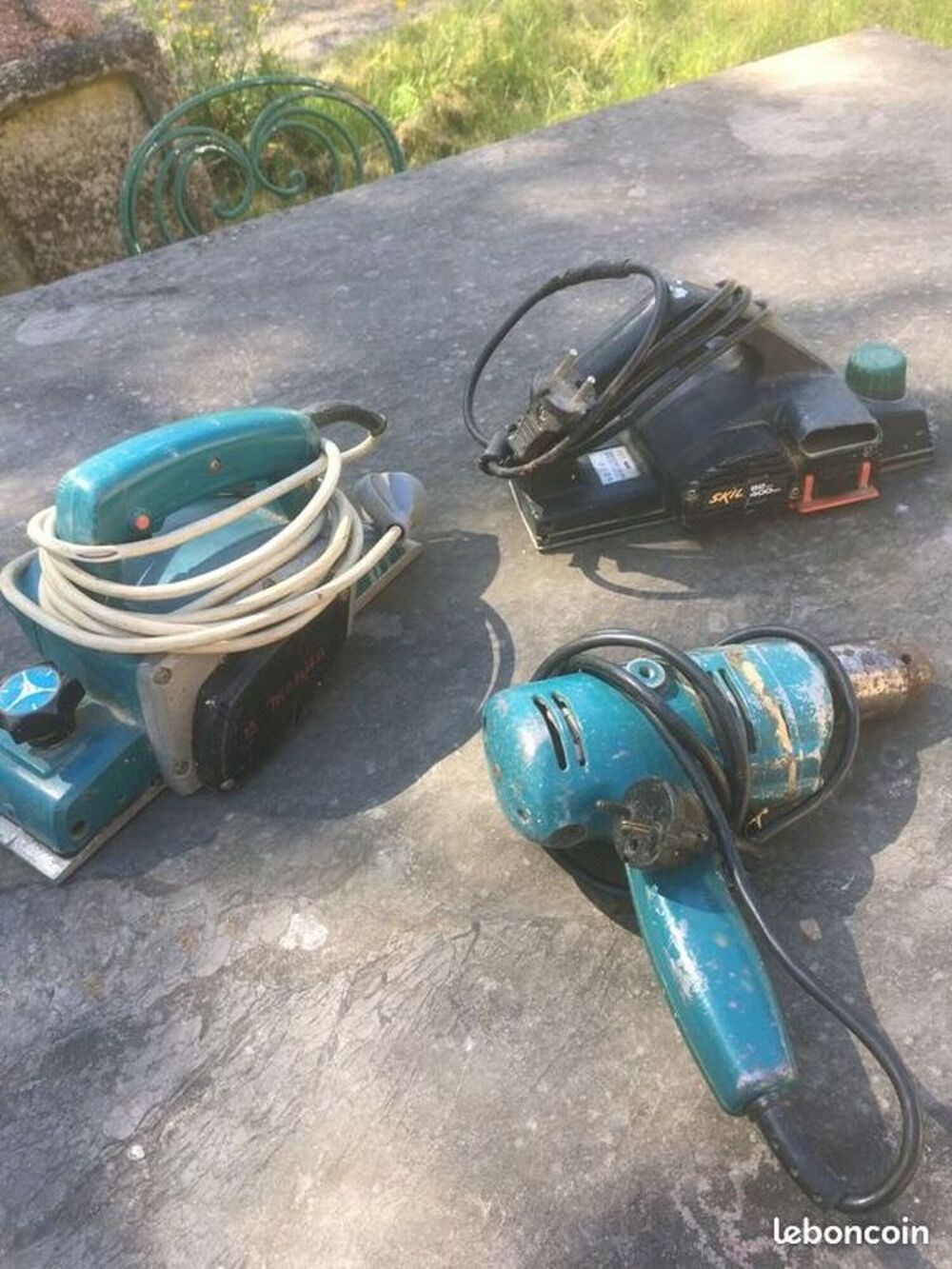 Raboteuse/ponceuse/perceuse Makita,Skil Bricolage