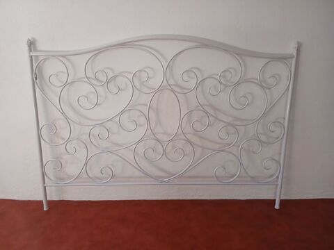 TETE DE LIT EN METAL BLANC 170cm de large / 120cm hauteur 75 Léguevin (31)
