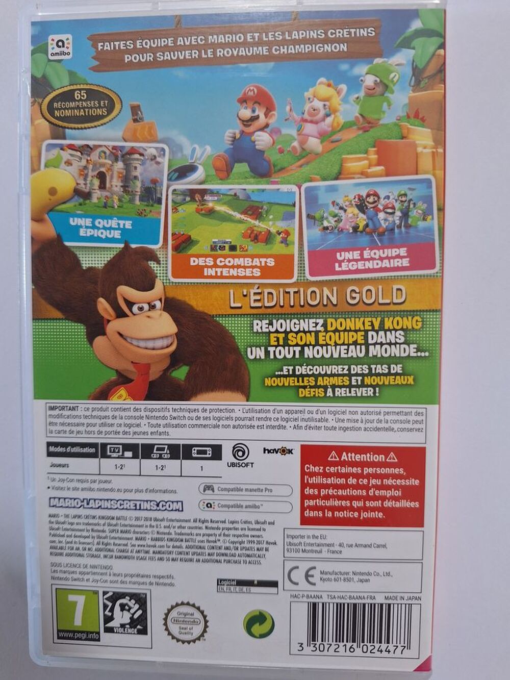jeu mario switch 1 et 2 Consoles et jeux vidéos