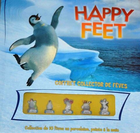 Coffret Collector de 10 F�ves Happy Feet 12 Villejuif (94)