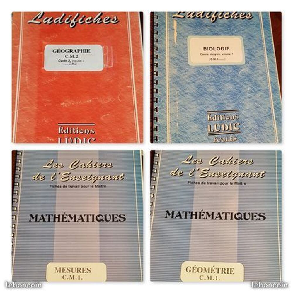 Livres fichiers ludic ecole cm1 Livres et BD