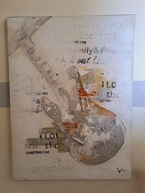 Tableau déco guitare 120*90 60 Saint-Mandrier-sur-Mer (83)