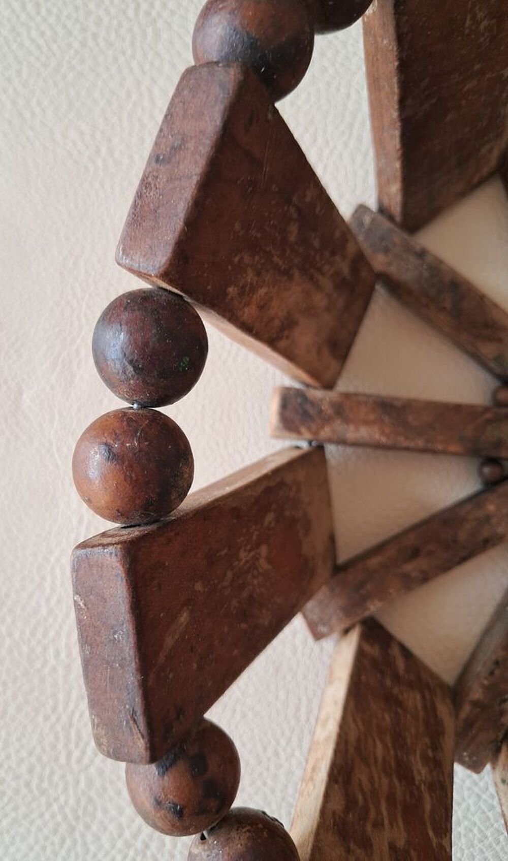 ancien panier corbeille &agrave; fruit vintage en bois Décoration