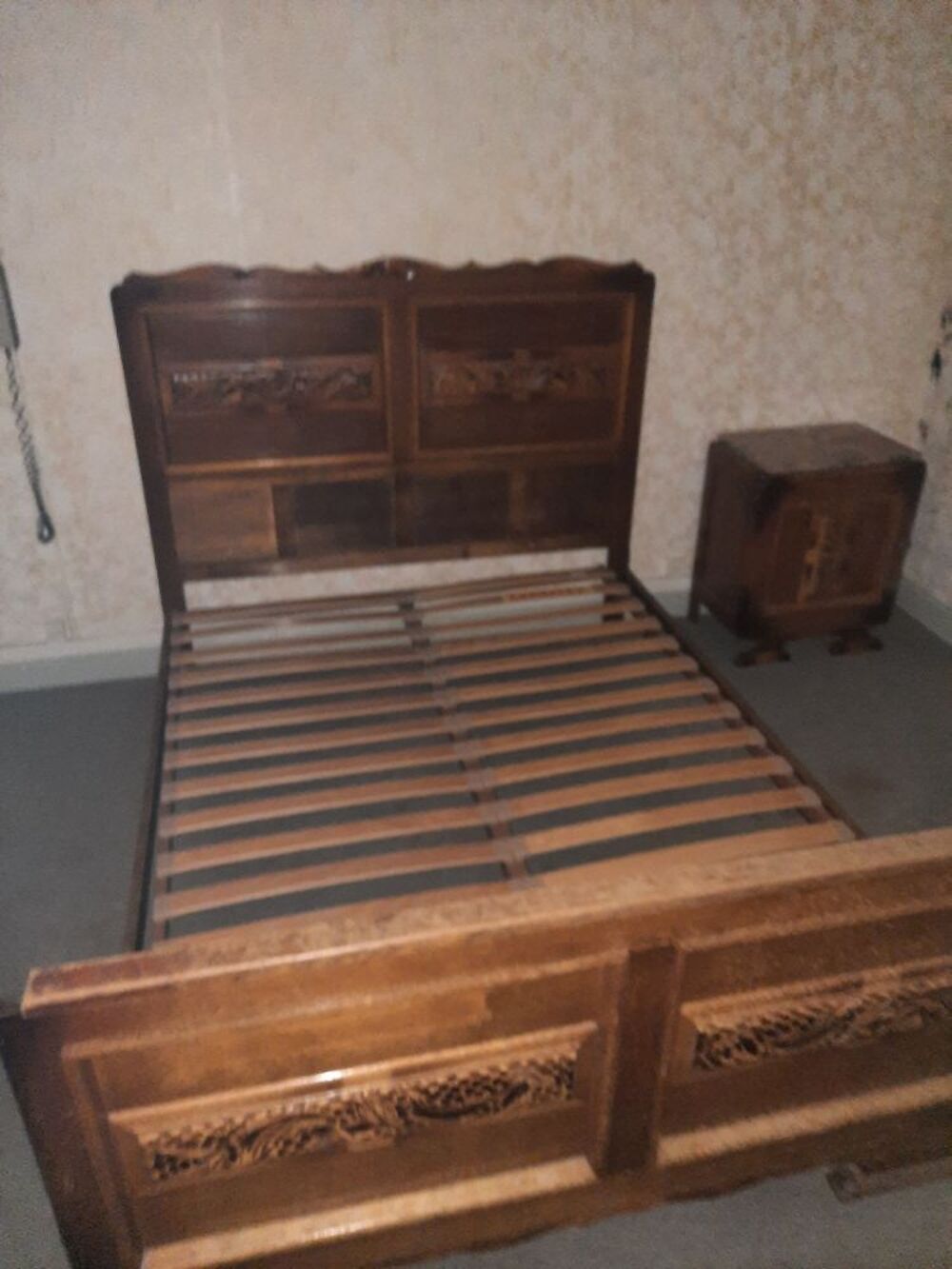 lit et armoire de chambre avec 2 commode Meubles