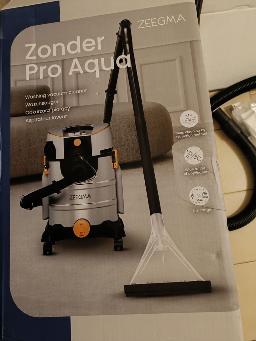 Aspirateur laveur Electroménager