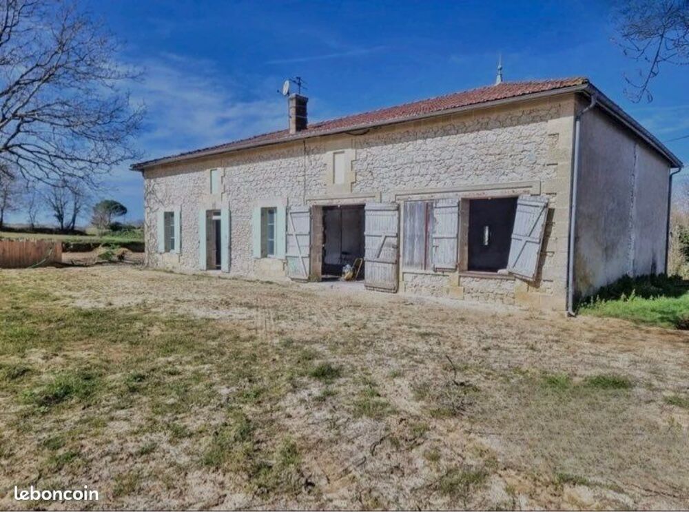 Vente Maison Chai en pierre 320m² à rénover, 1ha, vue - Targon (33) Targon
