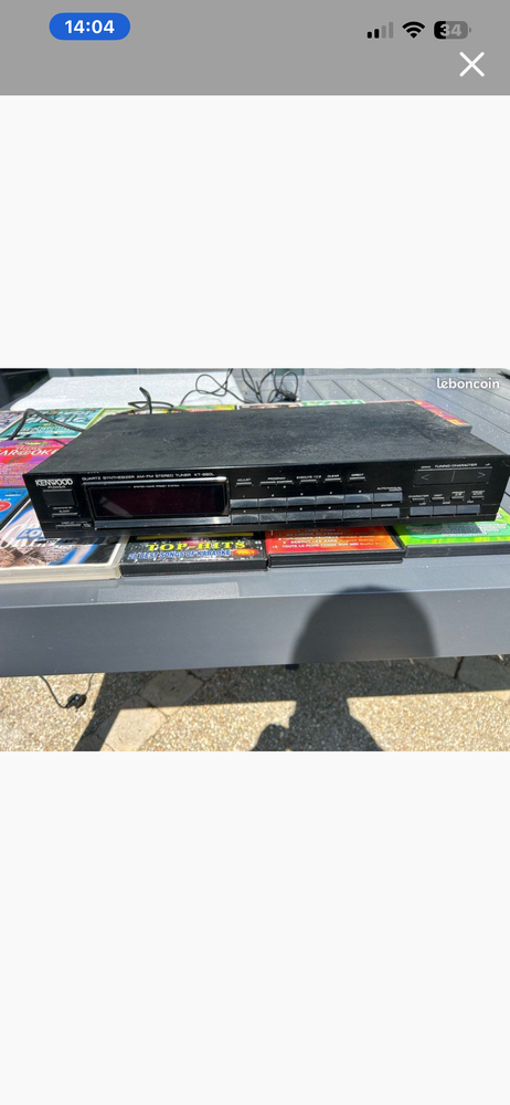 Tuner kenwood
Audio et hifi