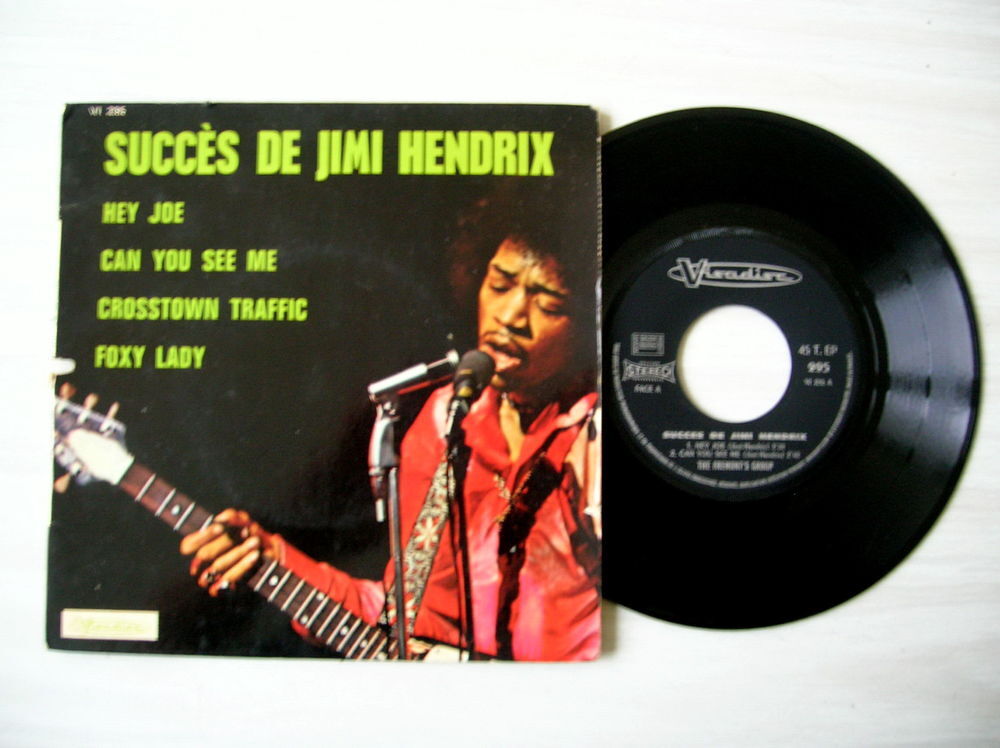 45 Tours JIMI HENDRIX Succ&egrave;s de Jimi Hendrix CD et vinyles