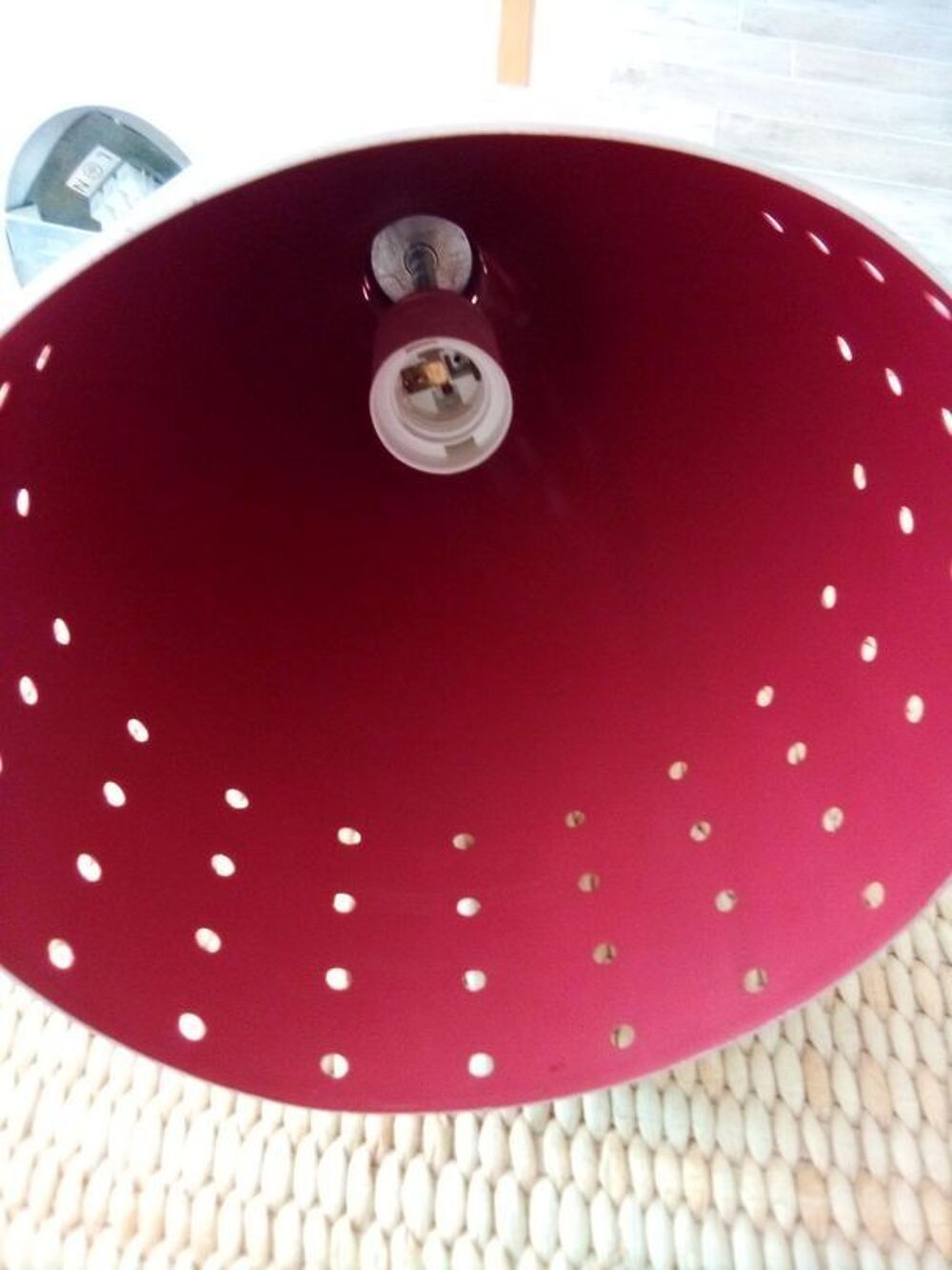 paire lustre en aluminium Colours Décoration
