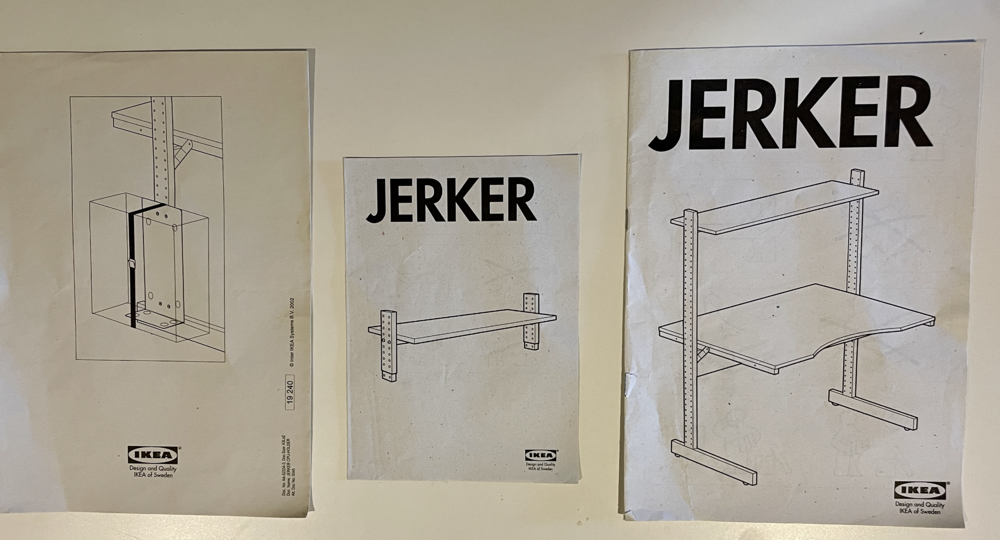 Bureau Ikea Jerker MKII
Meubles
