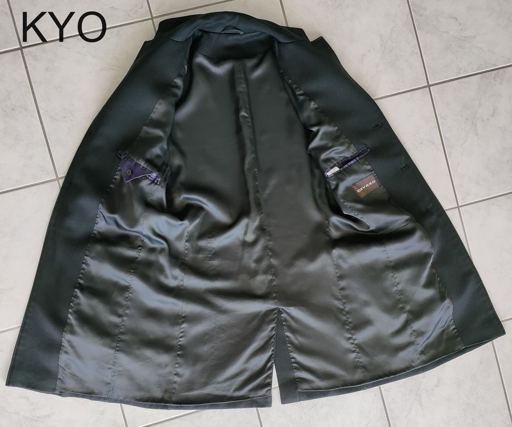 DEVRED - Veste adulte homme hiver,taille M(50),Caban manteau Vêtements
