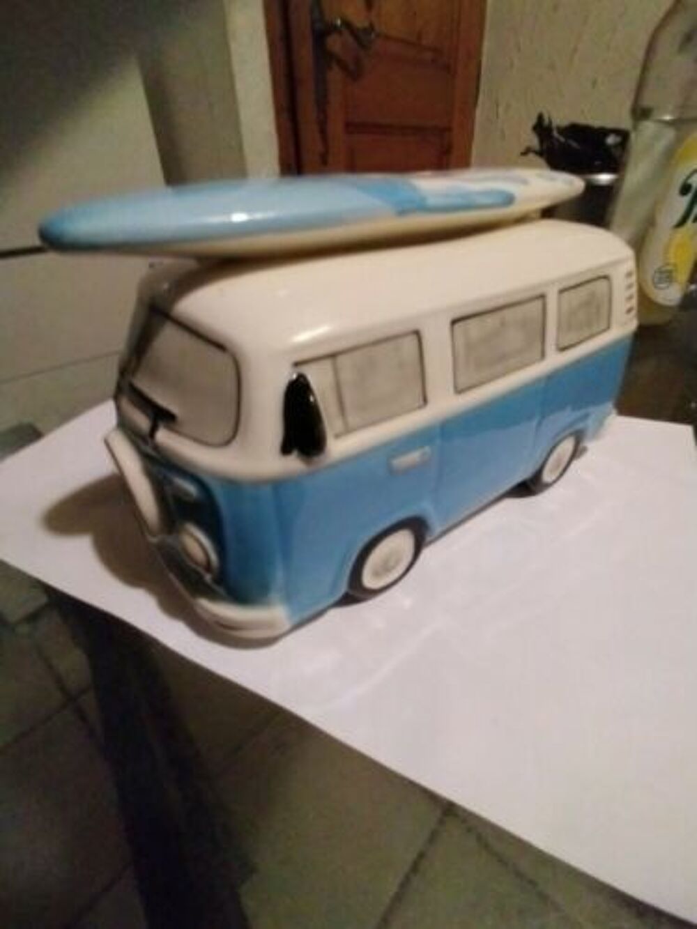 TIRELIRE COMBI EN PORCELAINE 