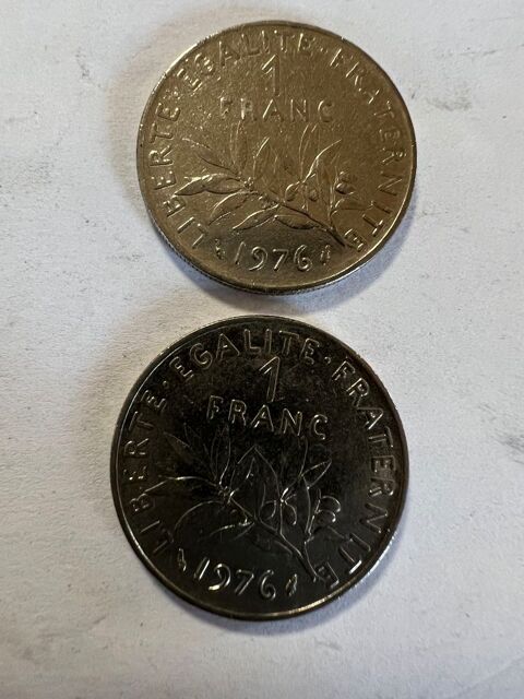 1 Franc Semeuse 1976 O roty 10 Pierrelaye (95)
