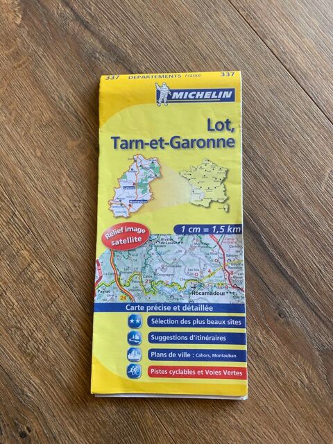 Carte routière et touristique Michelin 337     2 Saleilles (66)