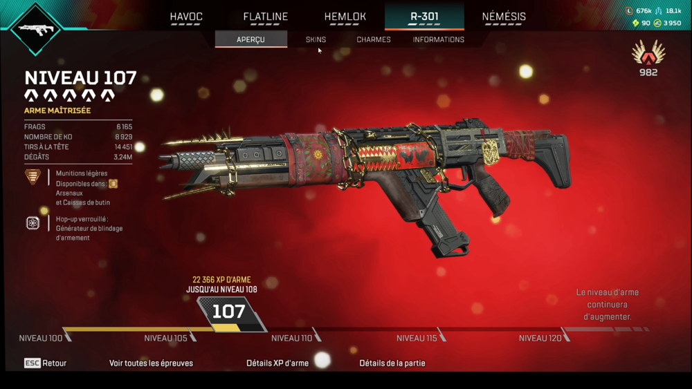 apex legends LVL 1600 Consoles et jeux vidéos