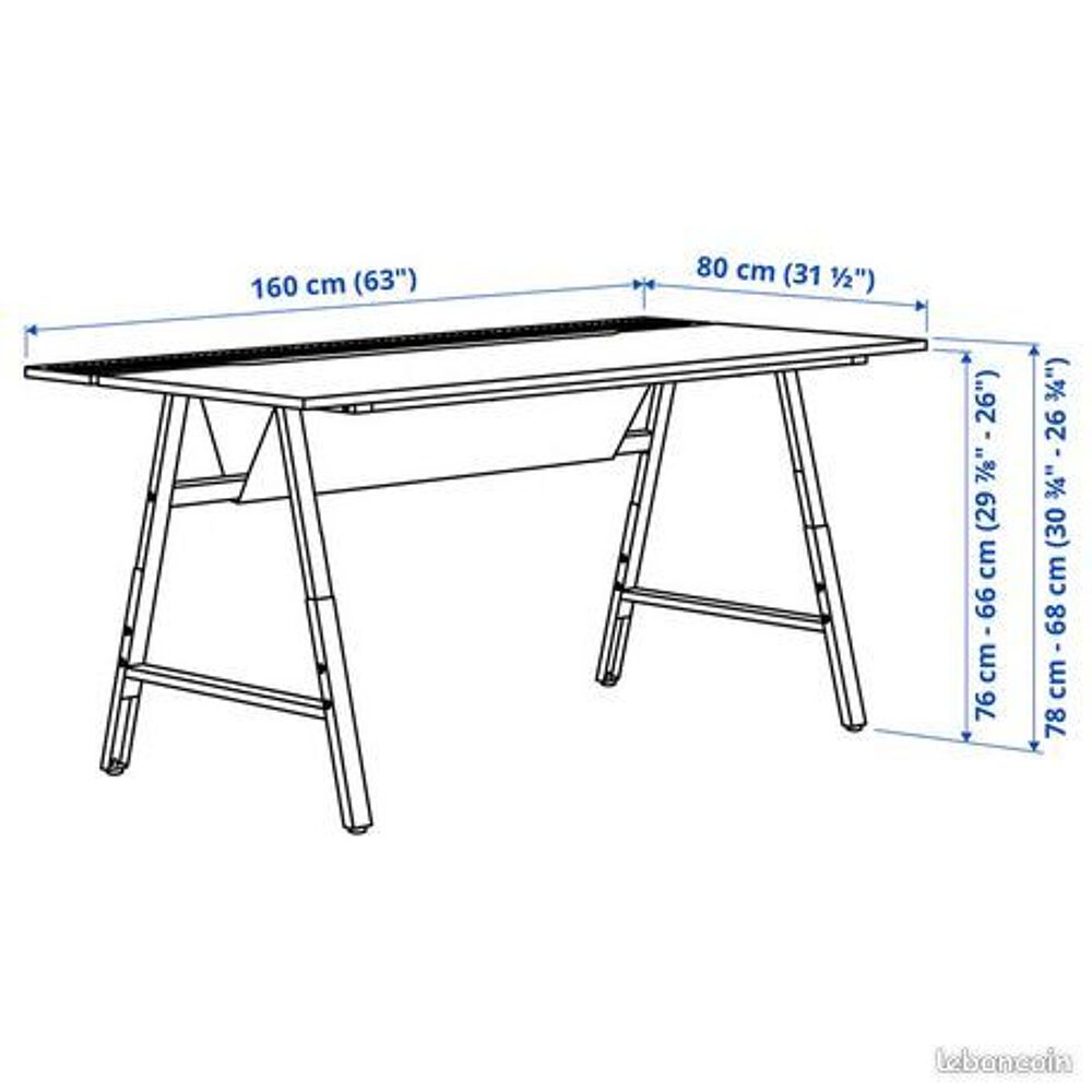 Bureau IKEA UTESPELARE Meubles