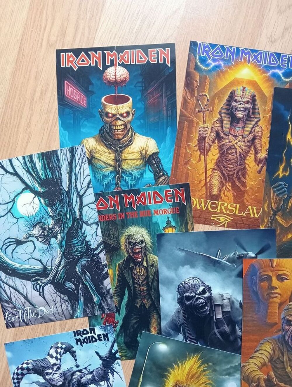 eddie iron maiden hard rock DVD et blu-ray