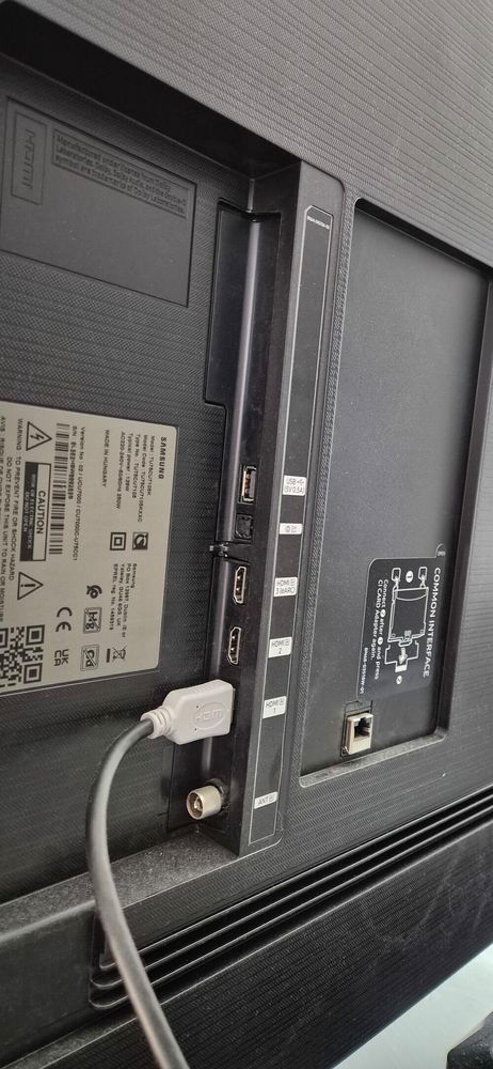 TV UHD 4K SAMSUNG 75 pouces Photos/Video/TV