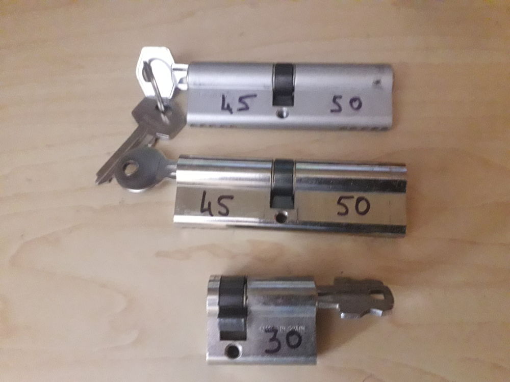 Cylindres de porte Bricolage