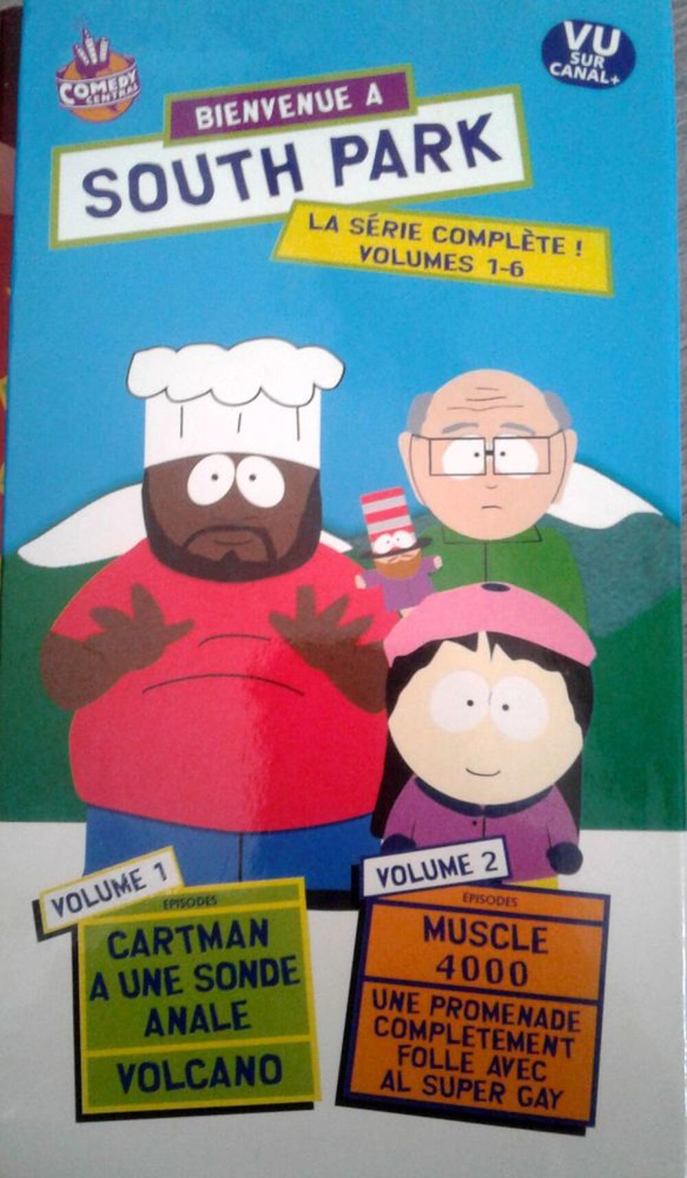 Coffret South Park vol1/2/3/4/5/6 DVD et blu-ray