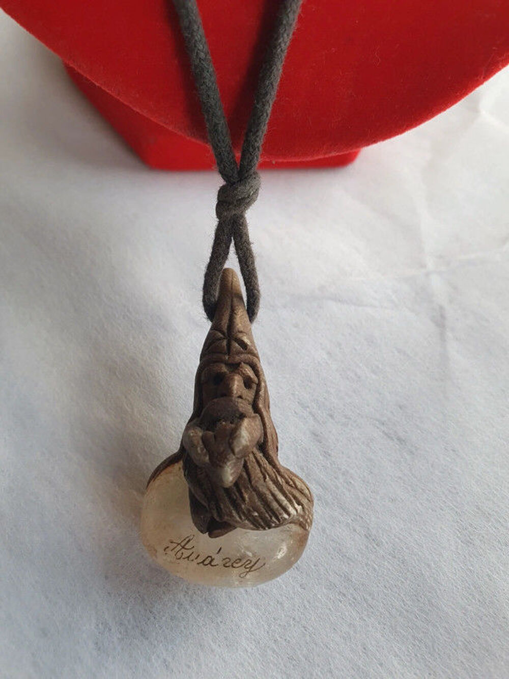 Collier sorcier prenom audrey sur pierre Bijoux et montres
