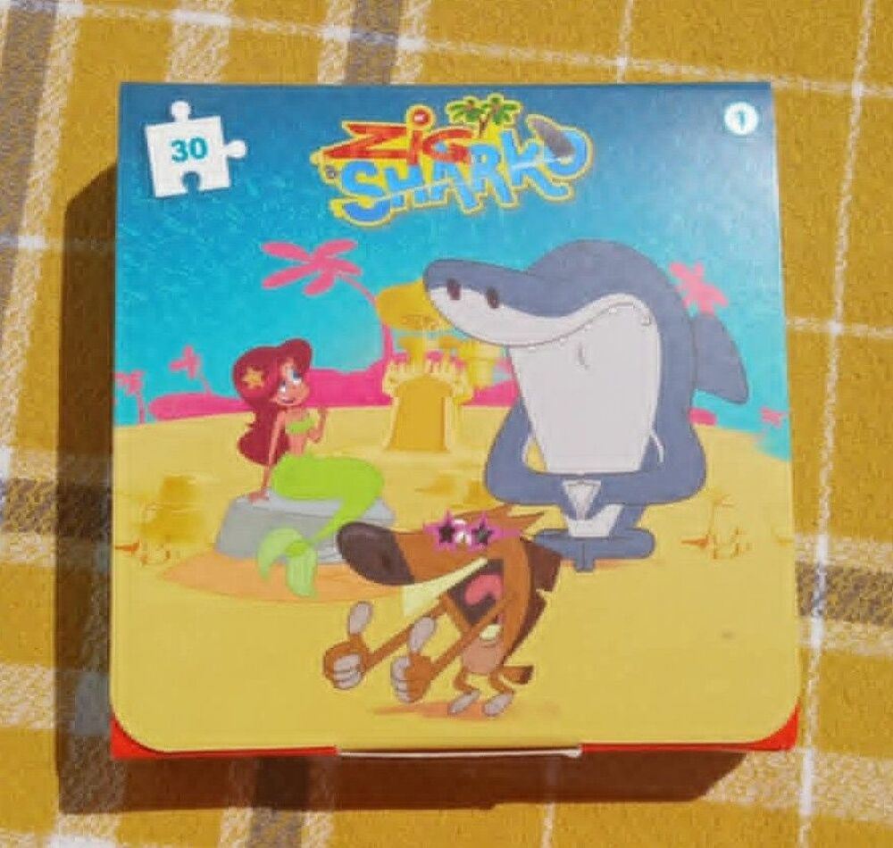 Lot de 3 Puzzles " Zig et Sharko " : Mc Donald's - Neuf Jeux / jouets
