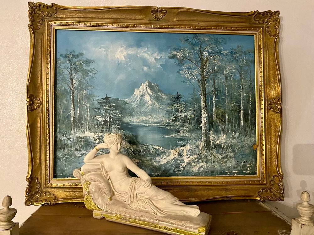 Statue de Pauline Bonaparte Borghese Décoration