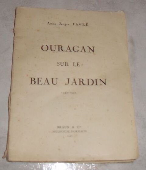Ouragan sur le beau jardin 1945 10 Colombier-Fontaine (25)