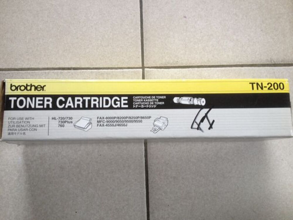1 Cartouche Neuve de Toner d'Origine BROTHER ( N&deg; TN200 ) Matériel informatique
