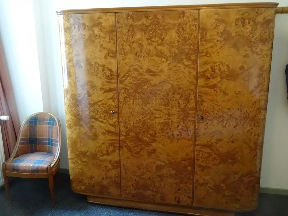 Chambre 5 pi&egrave;ces, art d&eacute;co Jules LELEU 1930 Meubles