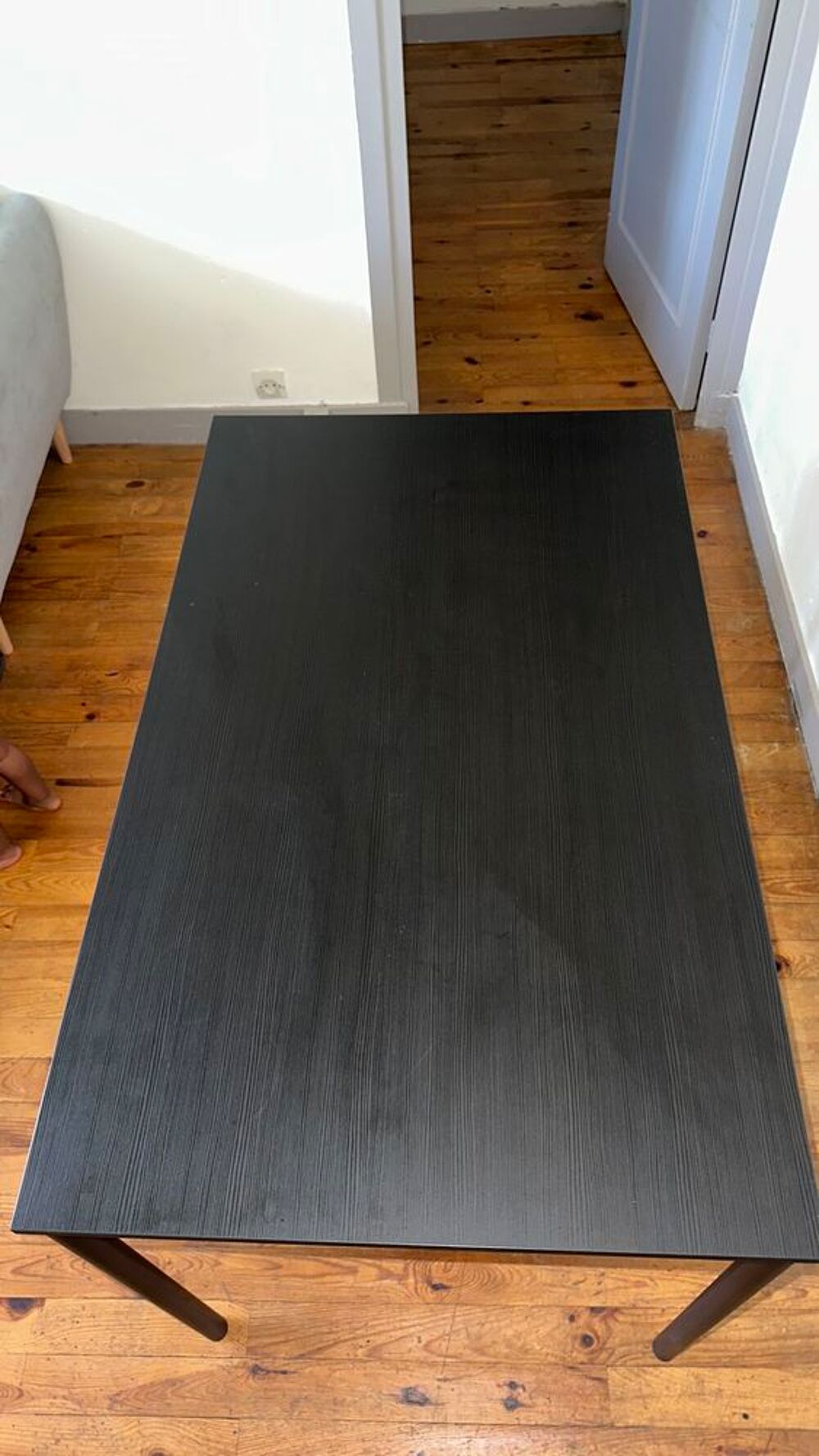 table &agrave; manger noir Meubles