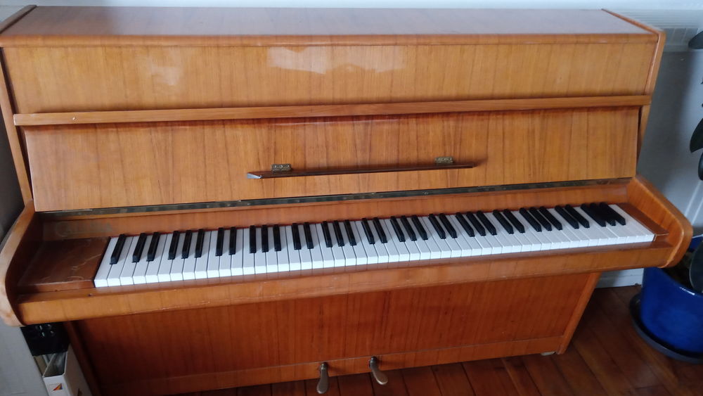 Piano d'&eacute;tude CALISIA marron clair Instruments de musique