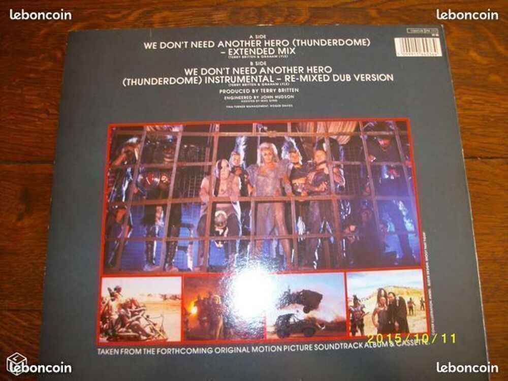 Vinyl maxi 45t Tina Turner CD et vinyles