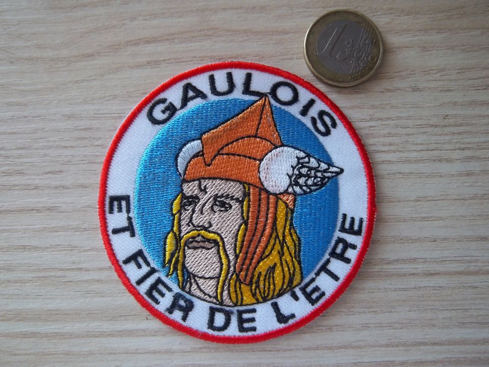 &eacute;cusson patriotique gaulois insigne collection vintage 
