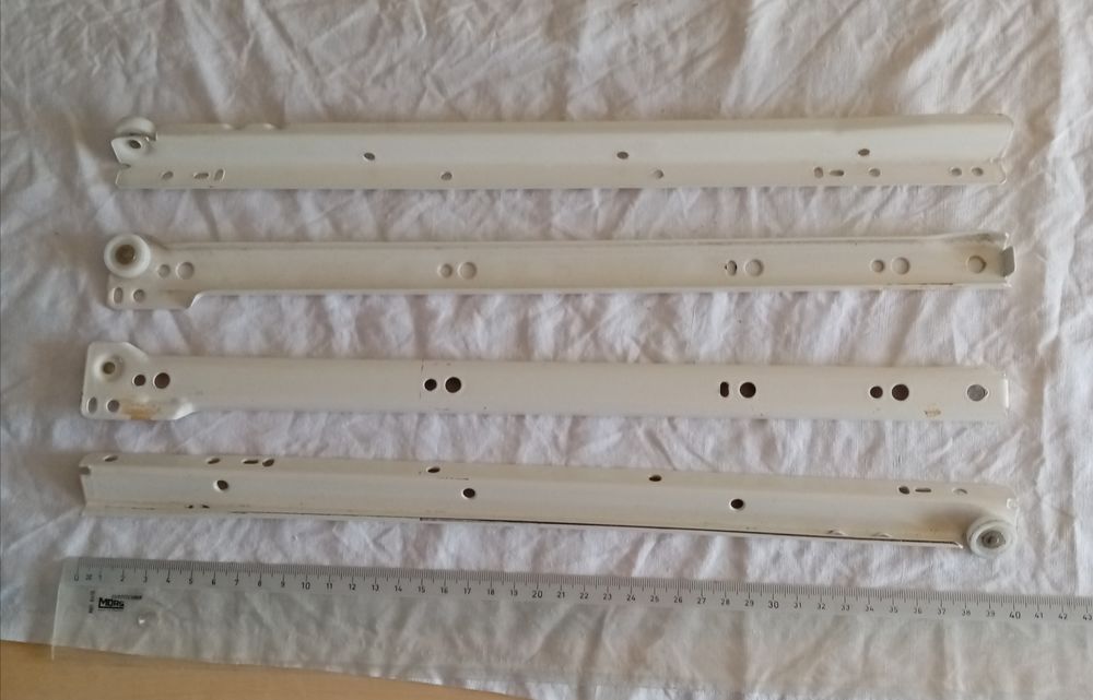 Glissi&egrave;res pour tiroir. Bricolage