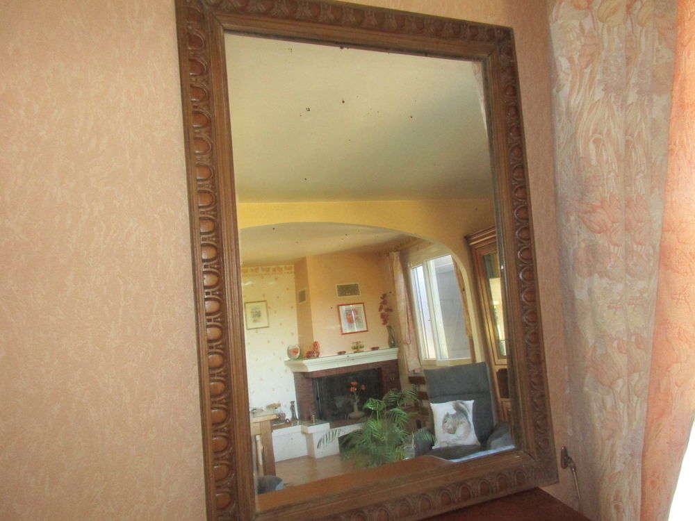 MIROIR ANCIEN cadre vintage Décoration