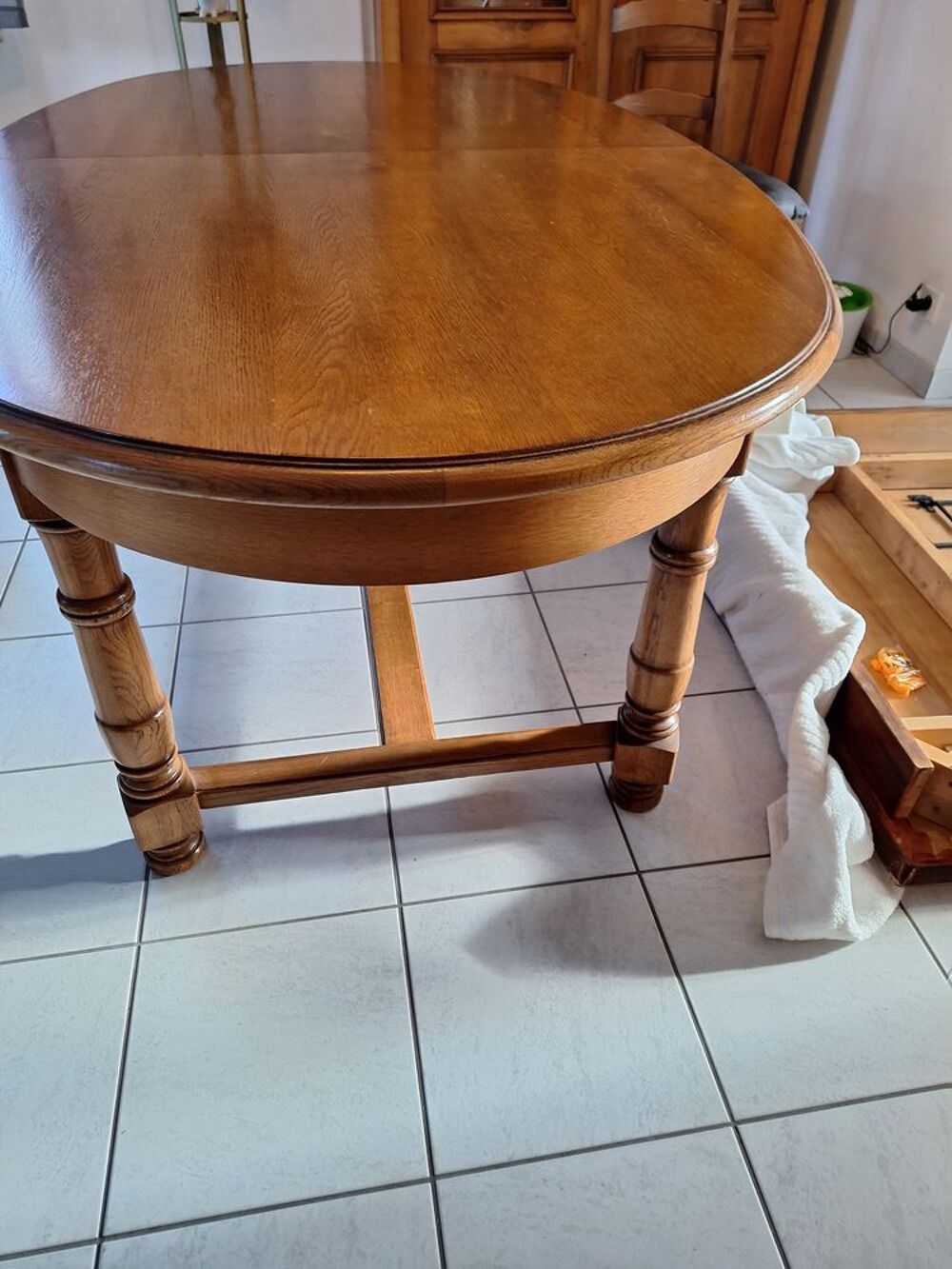 table ovale avec rallonge Meubles