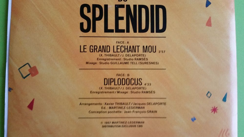LE GRAND ORCHESTRE DU SPLENDID CD et vinyles