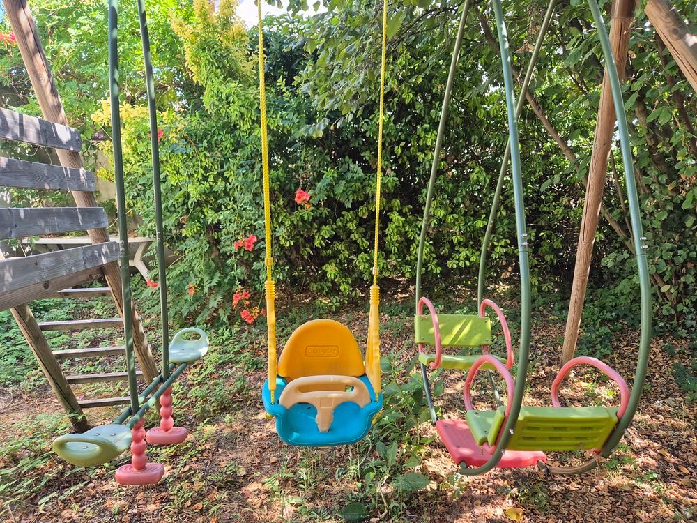 Balan&ccedil;oire toboggan Jardin