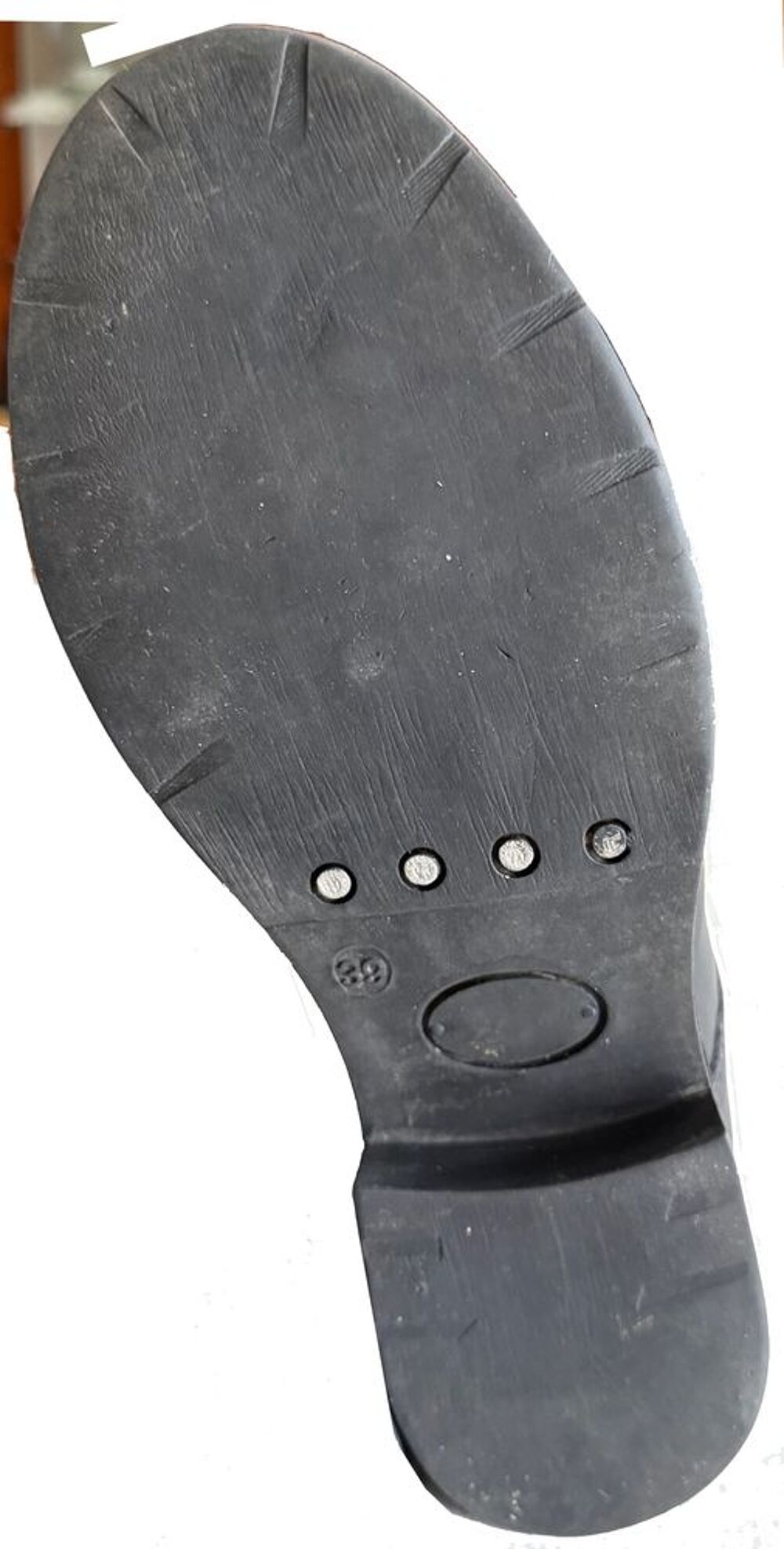 Bottines noires cuir femme P. 39 Chaussures