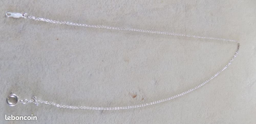 Colliers argent Bijoux et montres
